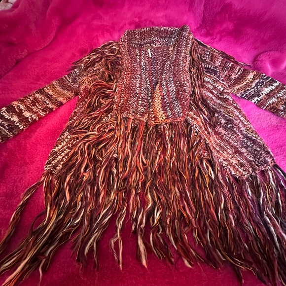 Free People Fringe Cardi - Small - Picture 4 of 7